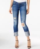 Hudson Jeans Ripped Muse Cuffed Skinny