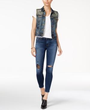Hudson Jeans Nico Ripped Skinny Jeans