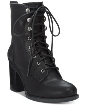 American Rag Laina Block-heel Combat Booties, Only At Macy's Women's Shoes