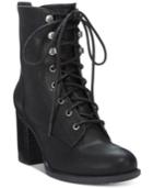 American Rag Laina Block-heel Combat Booties, Only At Macy's Women's Shoes