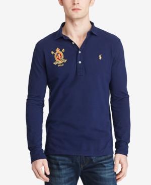 Polo Ralph Lauren Men's Classic-fit, Featherweight Polo Shirt, Created For Macy's