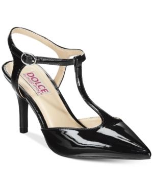 Dolce By Mojo Moxy Constance T-strap Pumps Women's Shoes