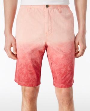 Calvin Klein Jeans Men's Gradient Palm-print Cotton Shorts