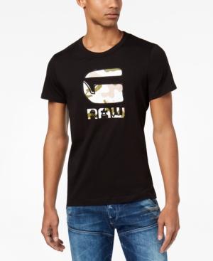 G-star Raw Men's Embroidered Logo-print T-shirt