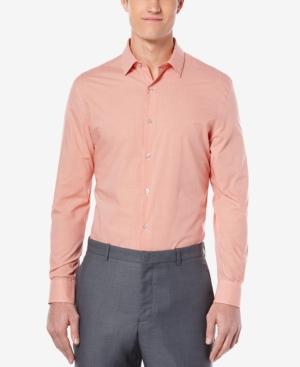 Perry Ellis Men's Gingham Long-sleeve Shirt