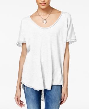 Project Social T Harvey Cotton High-low T-shirt
