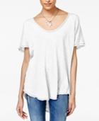 Project Social T Harvey Cotton High-low T-shirt