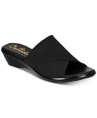 Callisto Shindy Slide Wedge Sandals, Created For Macy's Women's Shoes