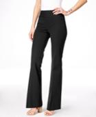 Inc International Concepts Petite Flare-leg Trousers, Only At Macy's