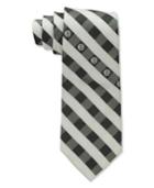 Eagles Wings Brooklyn Nets Checked Tie