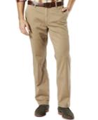Dockers Pacific Wash Khaki Straight Fit Flat Front