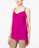 Inc International Concepts Draped-back Top, Created For Macy's