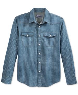 American Rag Men's Polka Dot Print Shirt