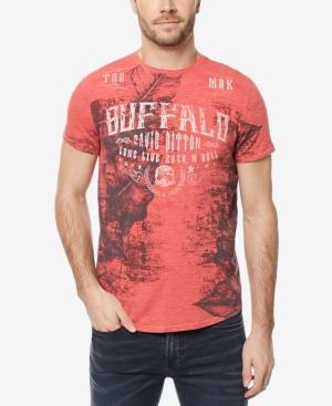 Buffalo David Bitton Men's Taflor Graphic-print T-shirt