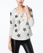 Inc International Concepts Sequin-star Hoodie, Created For Macy's