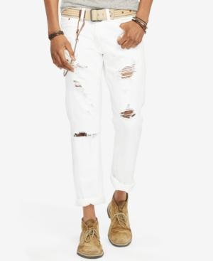 Denim & Supply Ralph Lauren Men's Slim-fit Ripped Destructed Jeans
