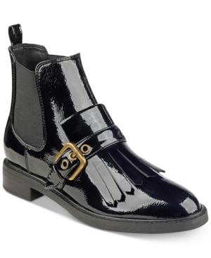 Marc Fisher Brigita Kiltie Buckle Booties Women's Shoes