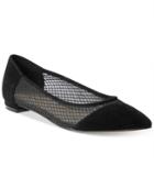 Nine West Ananie Mesh Pointed-toe Flats Women's Shoes