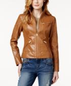 Guess Faux-leather Bomber Jacket