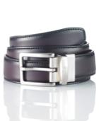 Club Room Leather Reversible Dress Belt