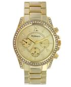 Style & Co. Watch, Women's Gold-tone Mixed Metal Bracelet Sc1283
