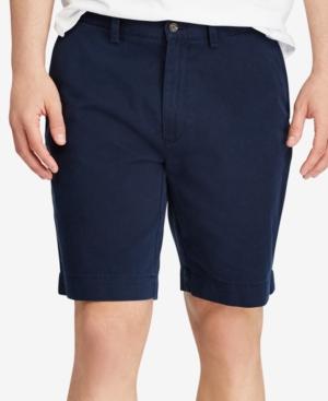 Polo Ralph Lauren Men's 9.5 Classic-fit Flat-front Chino Shorts