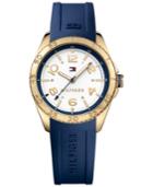 Tommy Hilfiger Women's Everyday Sport Navy Silicone Strap Watch 34mm 1781637
