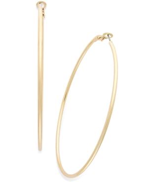 Thalia Sodi Large 2 Thin Hoop Earrings