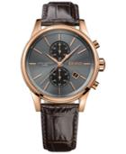 Hugo Boss Men's Chronograph Jet Brown Leather Strap Watch 41mm 1513281