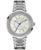 Wittnauer Men's Taylor Crystal Accent Stainless Steel Bracelet Watch 38mm Wn4023