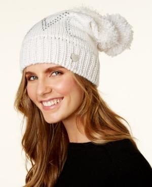 Betsey Johnson Love Knit Beanie