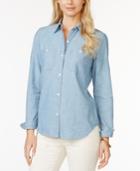American Living Button Down Chambray Shirt, Only At Macy's