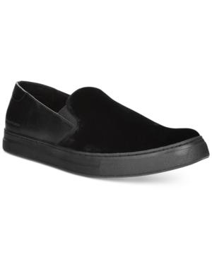 Kenneth Cole Double Or Nothing Velvet Slip-on Sneakers Men's Shoes
