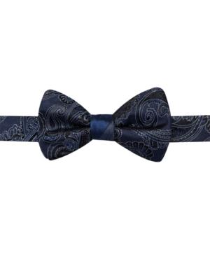Ryan Seacrest Distinction Reversible Paisley Attraction To-tie Bow Tie, Only At Macy's