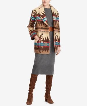 Polo Ralph Lauren Double-breasted Southwestern Coat