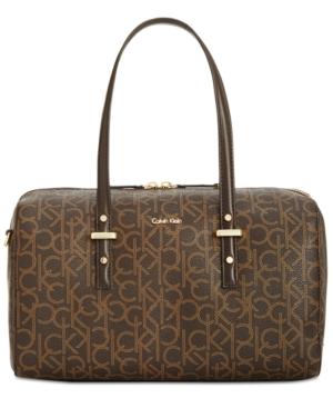 Calvin Klein Matilda Medium Barrel Satchel