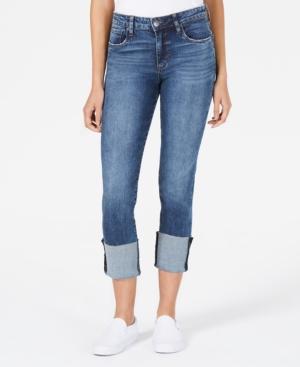 Sts Blue Lucia High-rise Wide-cuff Jeans