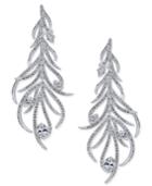 Danori Crystal & Pave Drop Earrings, Created For Macy's