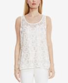 Vince Camuto Sleeveless Sequined Top