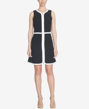 Cece Sleeveless Colorblocked Sheath Dress