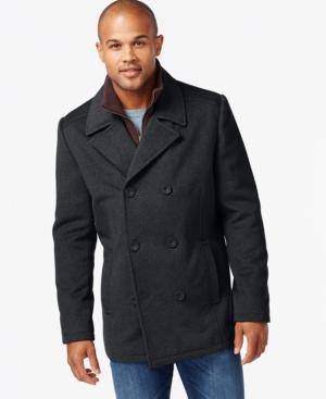 Kenneth Cole Wool-blend Peacoat