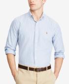 Polo Ralph Lauren Men's Classic-fit Striped Cotton Oxford Shirt