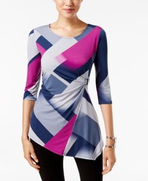 Alfani Printed Hardware Top, Only At Macy's