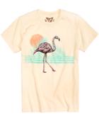 Univibe Men's Artmingo Flamingo-print T-shirt