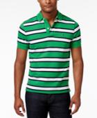 Tommy Hilfiger Men's Striped Custom Fit Polo