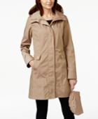 Cole Haan Signature Packable Hooded Raincoat