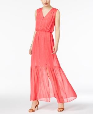 Eci Chiffon Maxi Dress