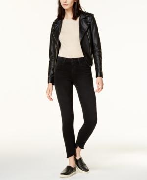 Joe's The Icon Raw Step-hem Skinny Ankle Jeans