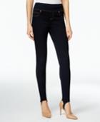 Inc International Concepts Petite Indigo Wash Stirrup Skinny Jeans, Only At Macy's