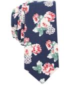 Bar Iii Men's Floral Skinny Tie, Created For Macy's